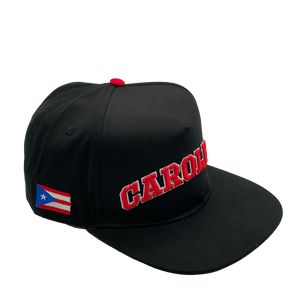 Gorra Negra y Roja Carolina 21