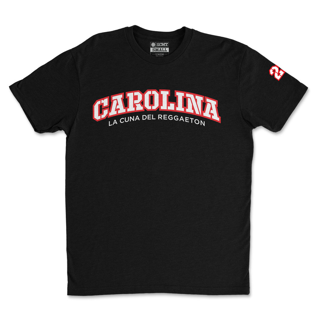 Camisa Negra Carolina La Cuna Del Reggaeton 21