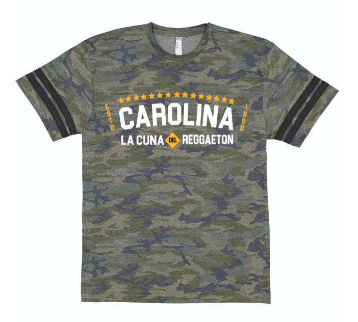 Camisa en Camuflaje  Carolina La Cuna Del Reggaeton