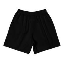 Load image into Gallery viewer, Pantalon Corto Negro Respeten Los Rangos Carolina La Cuna Del Reggaeton
