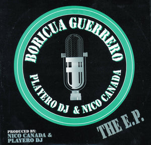 CD Original De Boricua Guerrero Prod. Dj Playero & Nico Canada