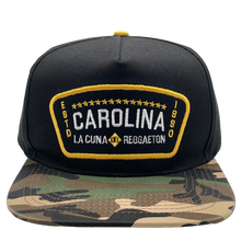 Load image into Gallery viewer, Gorra Camuflaje Carolina La Cuna Del Reggaeton
