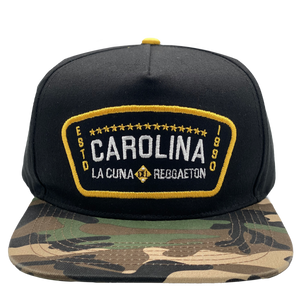 Gorra Camuflaje Carolina La Cuna Del Reggaeton