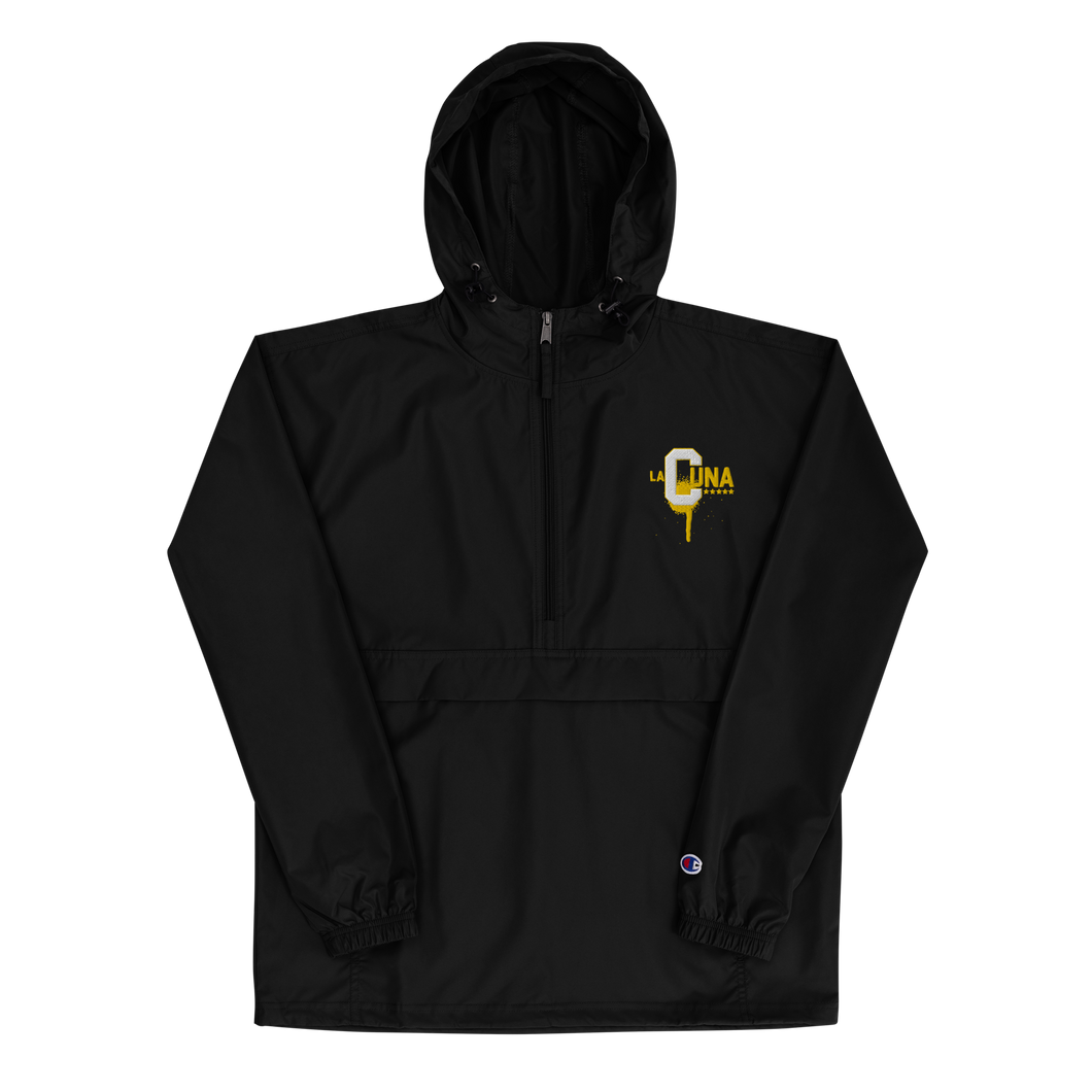 Jacket Champion Negro La Cuna Del Reggeaton