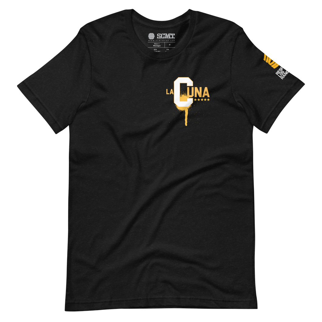 Camisa Negra Respeten Los Rangos Carolina La Cuna Del Reggaeton