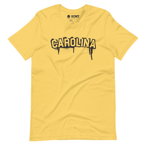 Camisa Amarilla y Blanca Carolina La Cuna Del Reggaeton